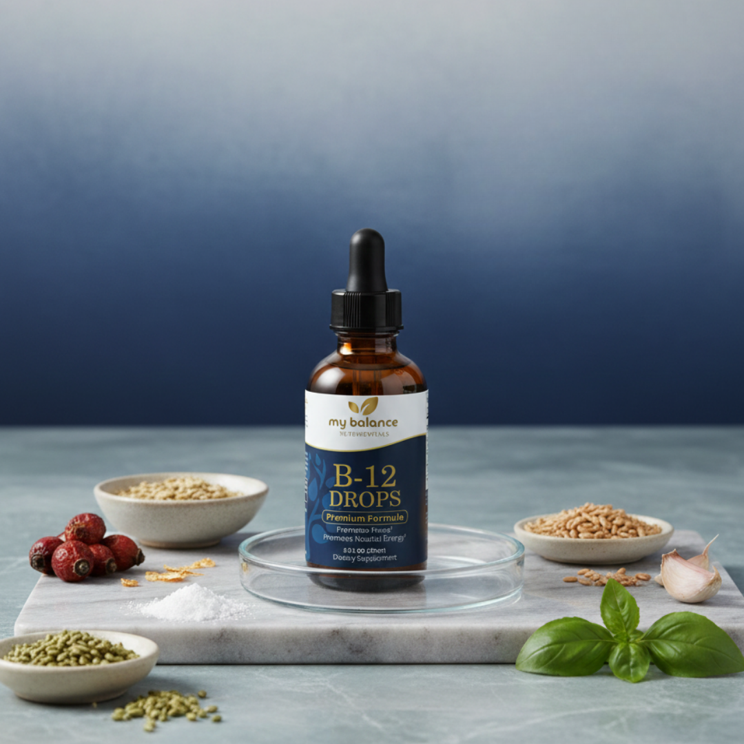 B-12 Drops - Bioactive B12 Methylcobalamin
