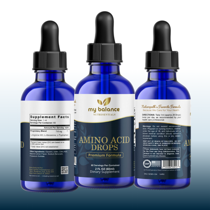 My Balance Liquid Amino Acid Supplement with L-Arginine HCl, L-Glutamine & L-Tryptophan