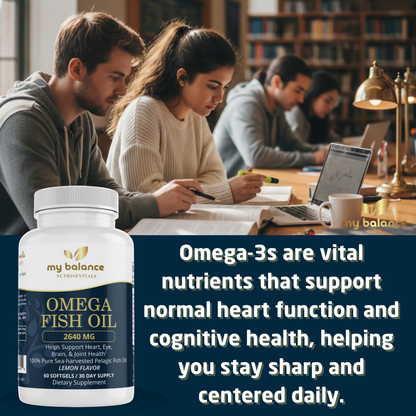 Omega Fish Oil - Omega-3 Fatty Acids