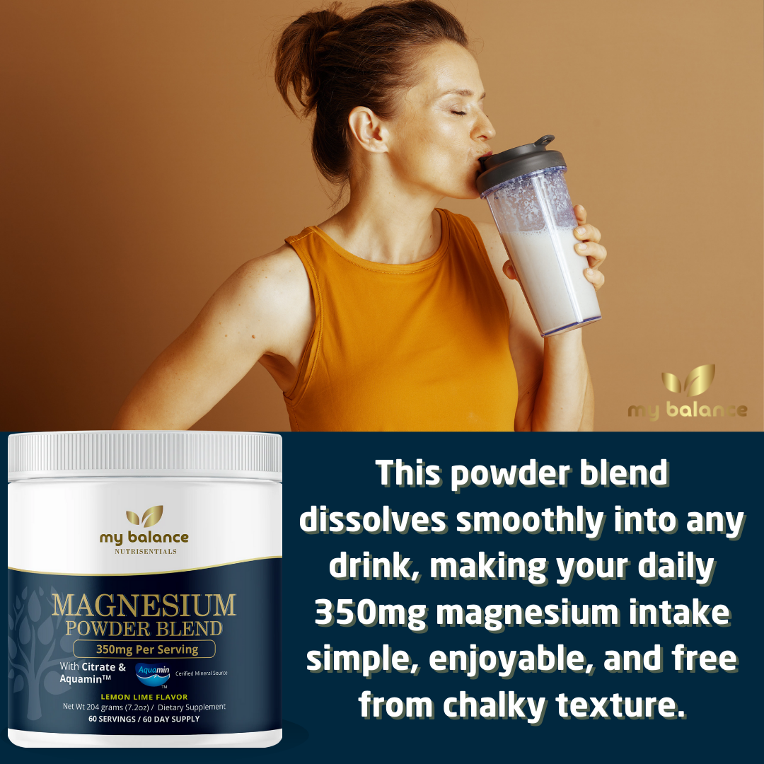 Magnesium Powder - Magnesium Citrate & Aquamin™