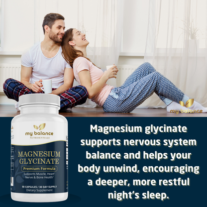 Magnesium Glycinate - Sleep & Muscle Support