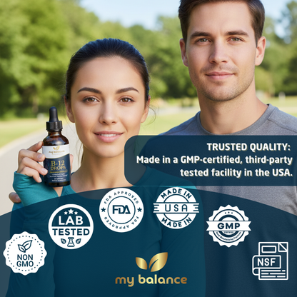 B-12 Drops - Bioactive B12 Methylcobalamin