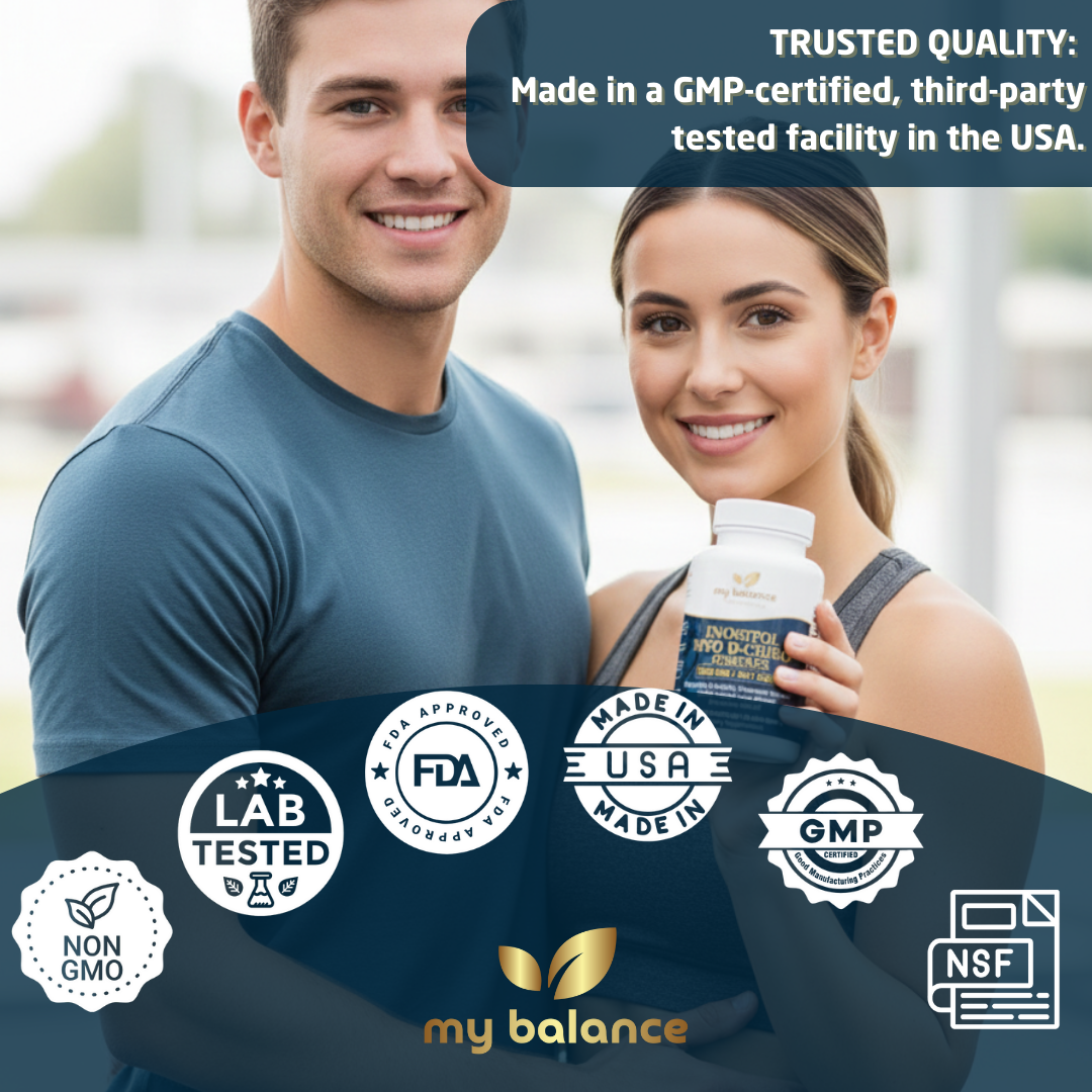 Myo D-Chiro Inositol - Supports Metabolic / Hormonal Balance