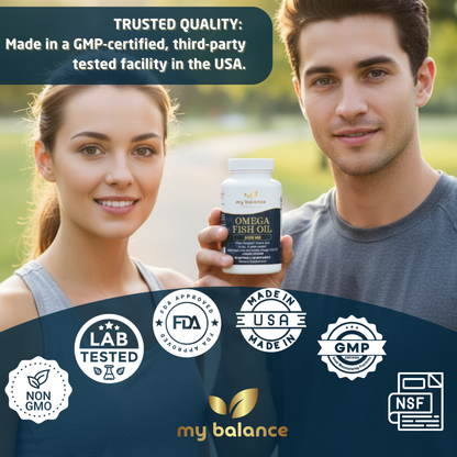 Omega Fish Oil - Omega-3 Fatty Acids