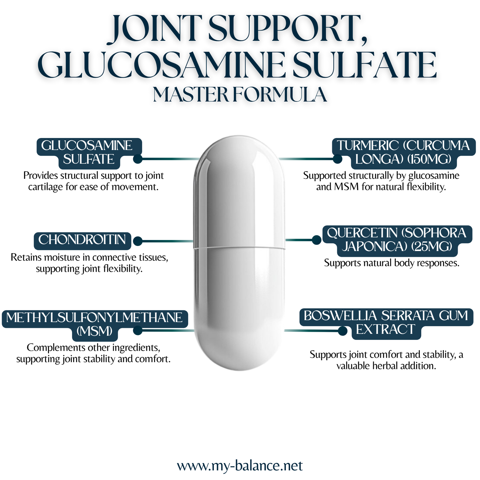 Discover the Power of Joint Support - Glucosamine Sulfate Master Formula