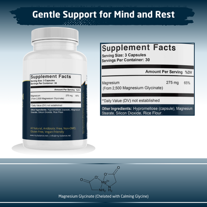 Magnesium Glycinate - Sleep & Muscle Support