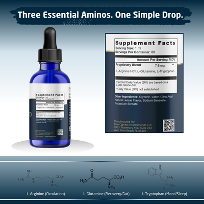 My Balance Liquid Amino Acid Supplement with L-Arginine HCl, L-Glutamine & L-Tryptophan