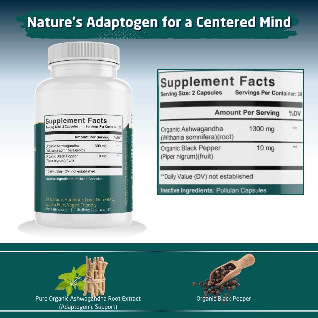 My Balance Nutrisentials Organic Ashwagandha - An Ancient Treasure