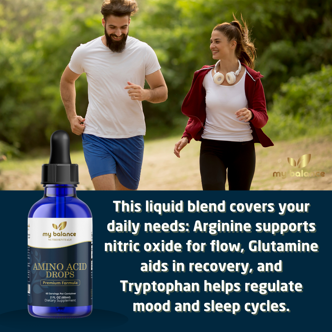 My Balance Liquid Amino Acid Supplement with L-Arginine HCl, L-Glutamine & L-Tryptophan