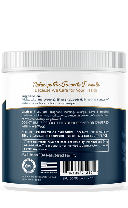 Bovine Colostrum Powder with IgG, Lactoferrin & Marshmallow Root