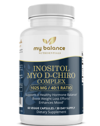 Myo D-Chiro Inositol - Supports Metabolic / Hormonal Balance
