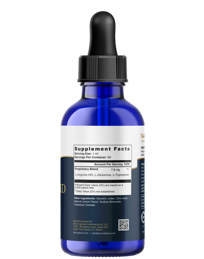 My Balance Liquid Amino Acid Supplement with L-Arginine HCl, L-Glutamine & L-Tryptophan