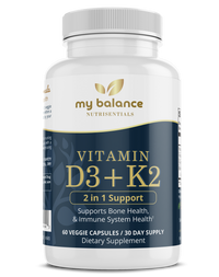 Vitamin D3 + K2 with BioPerine®