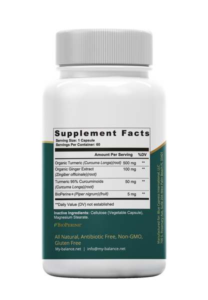 Turmeric With Ginger 650Mg